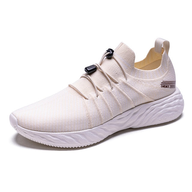 ONEMIX Running Shoes For Women Air Mesh Full Plam Air Cushion Max Athletic Trainers Sports Outdoor Shoes Walking Sneakers