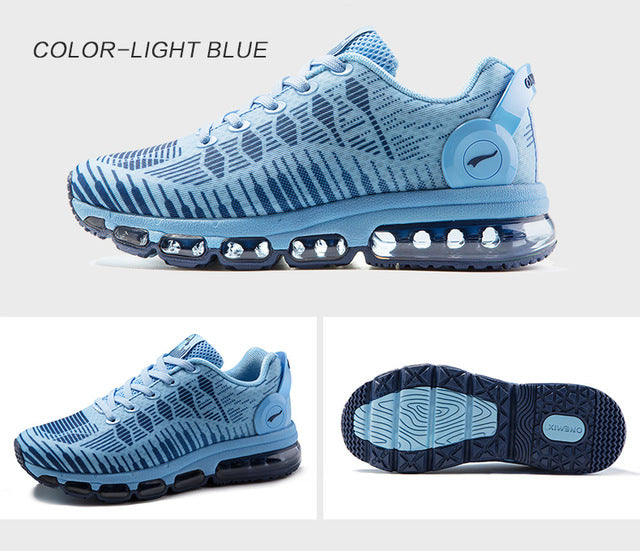 ONEMIX Running Shoes For Women Air Mesh Full Plam Air Cushion Max Athletic Trainers Sports Outdoor Shoes Walking Sneakers