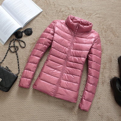 2019 New Brand 90% White Duck Down Jacket Women Autumn Winter Warm Coat Lady Ultralight Duck Down Jacket Female Windproof Parka