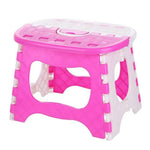 New Fashion Foldable Step Stool Multi Purpose Ottomans Home Kitchen Bedroom Easy Plastic Storage Practical Convenient to Carry