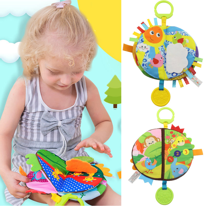 Baby Cloth Book Children Kids Educational Toys Soft Fabric Cartoon Early Learning Story Book Study Toys DS19