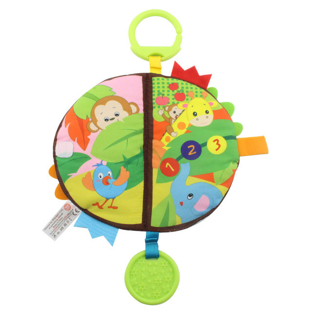 Baby Cloth Book Children Kids Educational Toys Soft Fabric Cartoon Early Learning Story Book Study Toys DS19