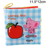 Baby Cloth Book Children Kids Educational Toys Soft Fabric Cartoon Early Learning Story Book Study Toys DS19