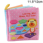 Baby Cloth Book Children Kids Educational Toys Soft Fabric Cartoon Early Learning Story Book Study Toys DS19