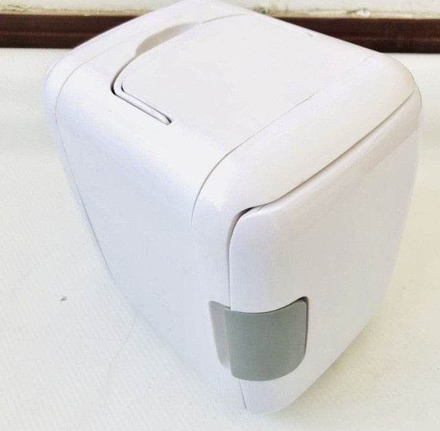 Double Use Four LIter Home Use Refrigerators Ultra Quiet Low Noise transport small Refrigerators Freezer Cooling warm Fridge