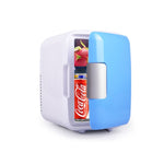 Double Use Four LIter Home Use Refrigerators Ultra Quiet Low Noise transport small Refrigerators Freezer Cooling warm Fridge