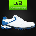 New Waterproof Breathable Patent Design Men Outdoor Sport Shoes Anti-Skid Light Good Grip Comfortable Leather Golf Shoes AA10092