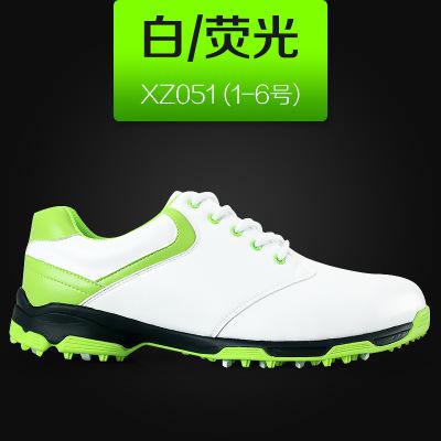 New Waterproof Breathable Patent Design Men Outdoor Sport Shoes Anti-Skid Light Good Grip Comfortable Leather Golf Shoes AA10092