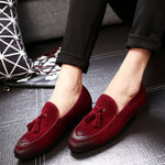 genuine leather shoes men formal tassel loafers mens dress shoes men suit office elegant shoes men wedding mocassin homme 698