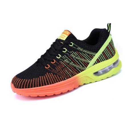 New 2019 Men Running Shoes Breathable Outdoor Sports Shoes Lightweight Sneakers for Women Comfortable Athletic Training Footwear