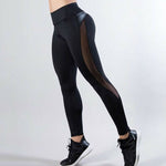 Ladies Black High Waisted GYM Joggers Sports Fitness Seamless Leggings Yoga Pants For Women Girls Energy Tights Trainning Wear