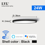 Modern LED Smart Ceiling Light Home Lighing WiFi Tuya App AI Voice Control Ultrathin Surface Mounting Ceiling Lamp