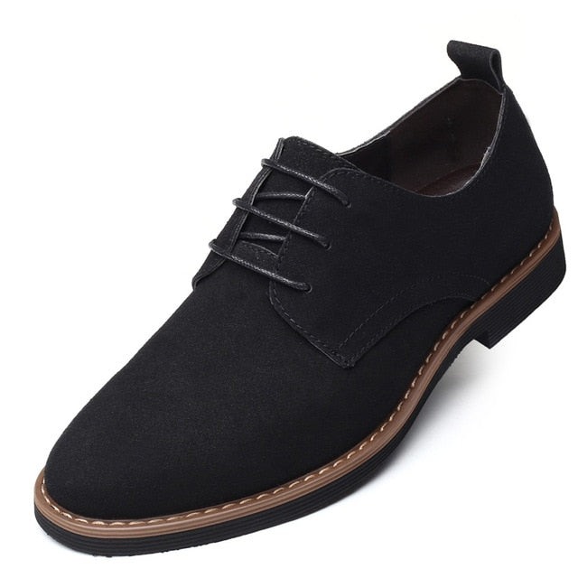 ROXDIA marque mode troupeau hommes chaussures habillées appartements oxford homme chaussures décontractées à lacets pour le travail hommes mocassins grande taille 39-48 RXM116