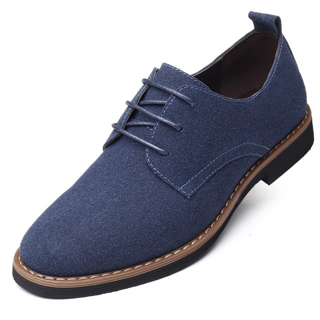 ROXDIA marque mode troupeau hommes chaussures habillées appartements oxford homme chaussures décontractées à lacets pour le travail hommes mocassins grande taille 39-48 RXM116
