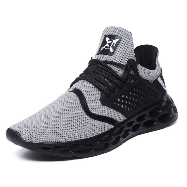 Zapatillas deportivas para correr para hombre, transpirables, cómodas, para exteriores, transpirables, absorción de golpes, zapatillas deportivas para gimnasio, muy vendidas en 2019