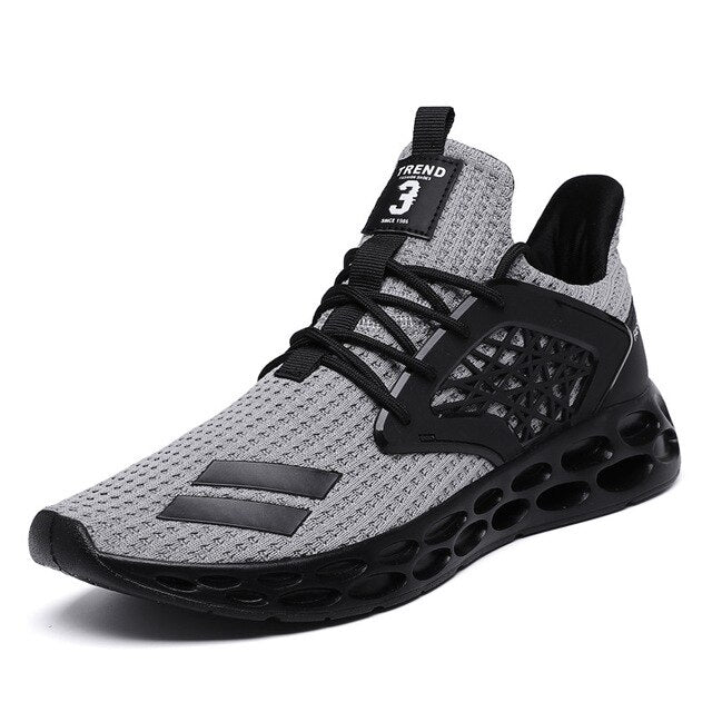 Zapatillas deportivas para correr para hombre, transpirables, cómodas, para exteriores, transpirables, absorción de golpes, zapatillas deportivas para gimnasio, muy vendidas en 2019