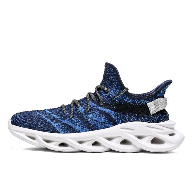 Zapatillas deportivas para correr para hombre, transpirables, cómodas, para exteriores, transpirables, absorción de golpes, zapatillas deportivas para gimnasio, muy vendidas en 2019