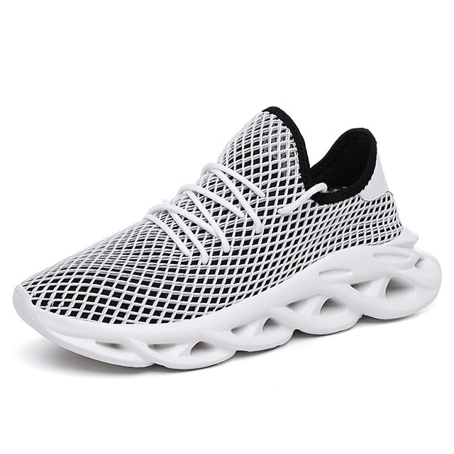 Zapatillas deportivas para correr para hombre, transpirables, cómodas, para exteriores, transpirables, absorción de golpes, zapatillas deportivas para gimnasio, muy vendidas en 2019
