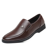 QZHSMY Italian Men Dress Shoes Round Toe Free Shipping Luxury Designer Office Formal Shoes Comfortable High Quality Men's Shoes