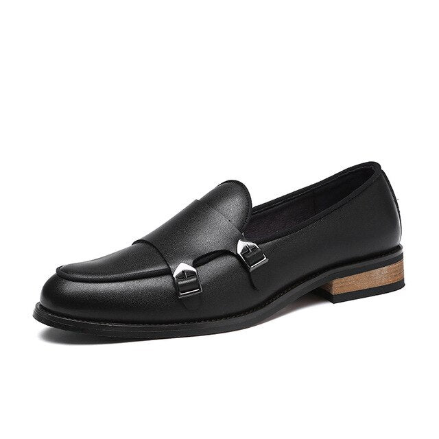 Autumn Men Shoes Leather Men Dress Shoes Luxury Men's Business Oxfords Classic Gentleman Shoes