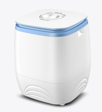 JIQI Electric Mini Clothes Washing Machine Top Loading Semi-automatic 2.0kg Garment Washer+1.5kg Dryer Single Tub Cloth Drying