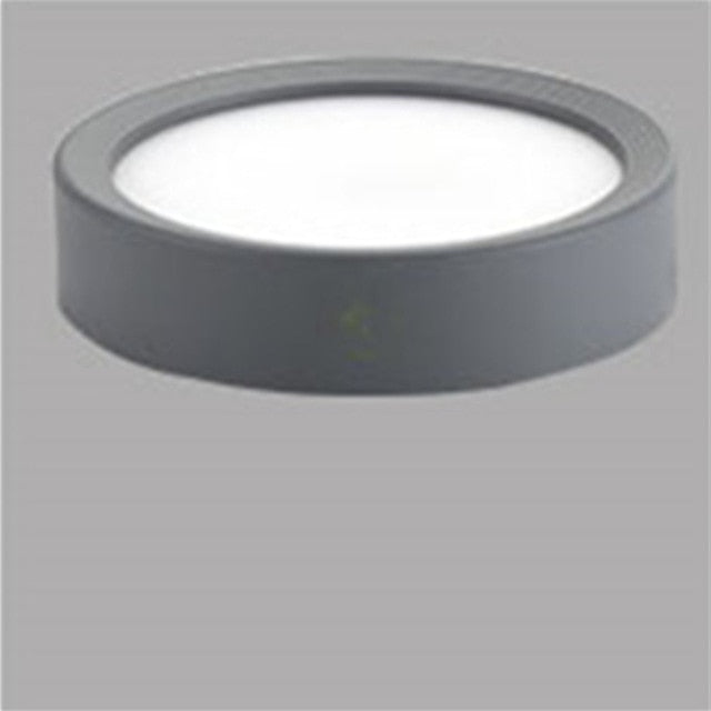 [DBF]Ultra-thin LED Surface Mount Ceiling Lamp 3W 5W 7W 9W Black/White/Gold Housing Ceiling Spot Lamp for Home Living room Decor