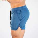 VQ Fitness Mens Bodybuilding Shorts Gym Jogging Clothing Football Athletics Mesh Quic Dry Solid Outdoor Training Running Shorts