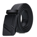 Men's automatic buckle Belt young people  fashion black simple buckle highgrade luxury Business belt Ceinture Homme p54