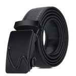 Men's automatic buckle Belt young people  fashion black simple buckle highgrade luxury Business belt Ceinture Homme p54