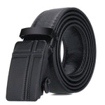 Men's automatic buckle Belt young people  fashion black simple buckle highgrade luxury Business belt Ceinture Homme p54