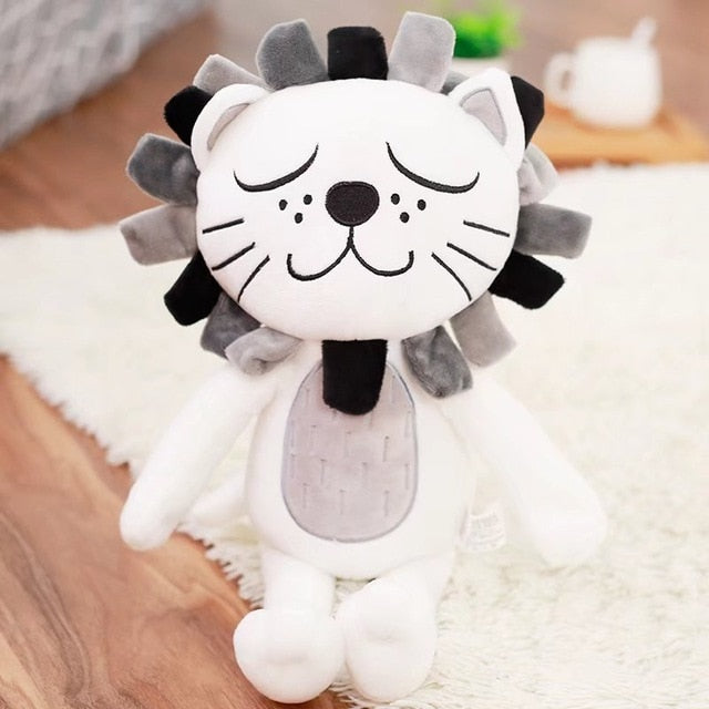 Baby Pillow Lion head pillow Children's room decoration doll Children soothe plush toys Infant Toddler Sleep Pillow