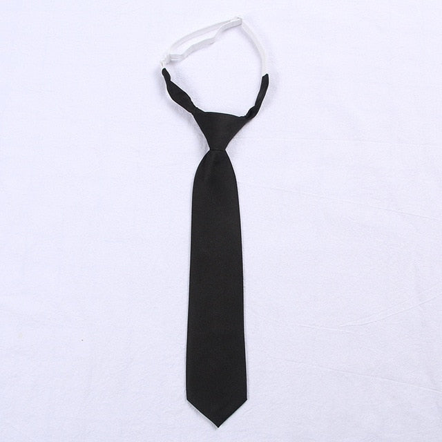 School Dresses Necktie For Girls And Boys Students Jk Uniform Collar Sailor Suit Striped Tie High School Uniform Accessories