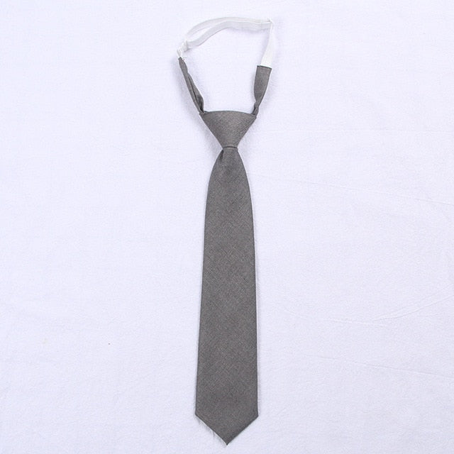 School Dresses Necktie For Girls And Boys Students Jk Uniform Collar Sailor Suit Striped Tie High School Uniform Accessories