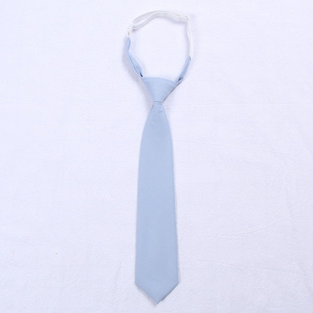 School Dresses Necktie For Girls And Boys Students Jk Uniform Collar Sailor Suit Striped Tie High School Uniform Accessories