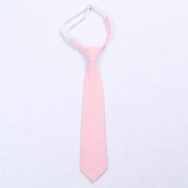 School Dresses Necktie For Girls And Boys Students Jk Uniform Collar Sailor Suit Striped Tie High School Uniform Accessories