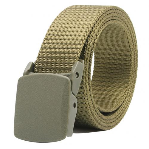 Fashion Men Adjustable Solid Color Buckle Pants Outdoor Waist Belt Waistband Womens belts