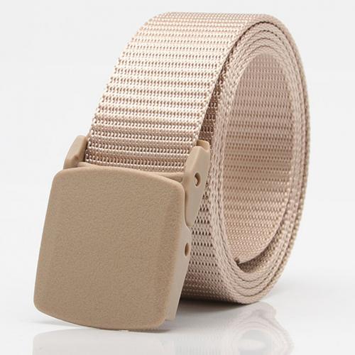 Fashion Men Adjustable Solid Color Buckle Pants Outdoor Waist Belt Waistband Womens belts