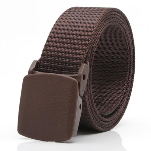 Fashion Men Adjustable Solid Color Buckle Pants Outdoor Waist Belt Waistband Womens belts