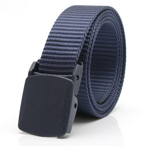 Fashion Men Adjustable Solid Color Buckle Pants Outdoor Waist Belt Waistband Womens belts