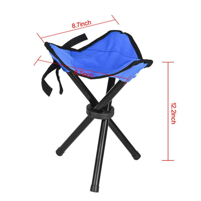 Portable Chair Foldable DIY Table Chair Desk Camping BBQ Hiking Traveling Outdoor Picnic 7075 Aluminium Alloy Ultra-light Chair