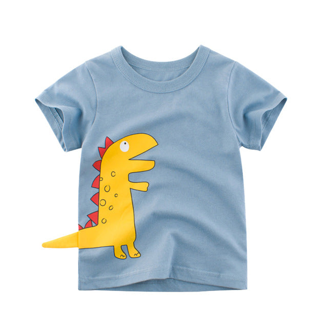 Children's T-Shirt Children for Boys  a Boy Girls Kids Kid's Shirts Child Baby Toddler Cotton Cartoon Tee Tops Clothing Short