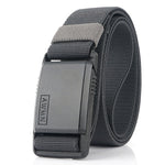 2020 Fashion Nylon Belt Metal Magnetic Buckle Adjustable Belts For Men Military Combat Elastic Belts High Quality Wear-resistant