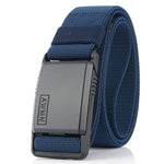 2020 Fashion Nylon Belt Metal Magnetic Buckle Adjustable Belts For Men Military Combat Elastic Belts High Quality Wear-resistant