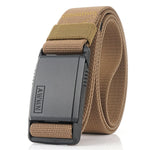 2020 Fashion Nylon Belt Metal Magnetic Buckle Adjustable Belts For Men Military Combat Elastic Belts High Quality Wear-resistant