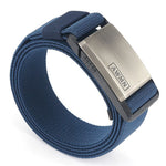 2020 Fashion Nylon Belt Metal Magnetic Buckle Adjustable Belts For Men Military Combat Elastic Belts High Quality Wear-resistant