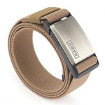 2020 Fashion Nylon Belt Metal Magnetic Buckle Adjustable Belts For Men Military Combat Elastic Belts High Quality Wear-resistant