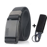 2020 Fashion Nylon Belt Metal Magnetic Buckle Adjustable Belts For Men Military Combat Elastic Belts High Quality Wear-resistant