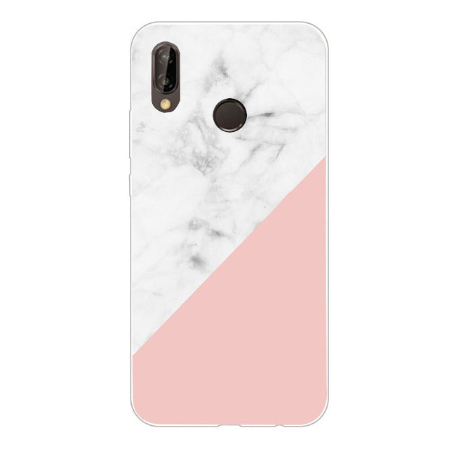 Love Heart Case For Huawei P20 Lite Pro Phone Cover for Huawei P30 lite P 30 Pro Mate 20 lite Honor 8X Back Case Silicone Fundas