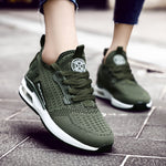 Summer Breathable Zapatillas Mujer Women's Sneakers Men Sports Shoes Woman Sport Shoes Women's Running Shoes 2019 Green B-239