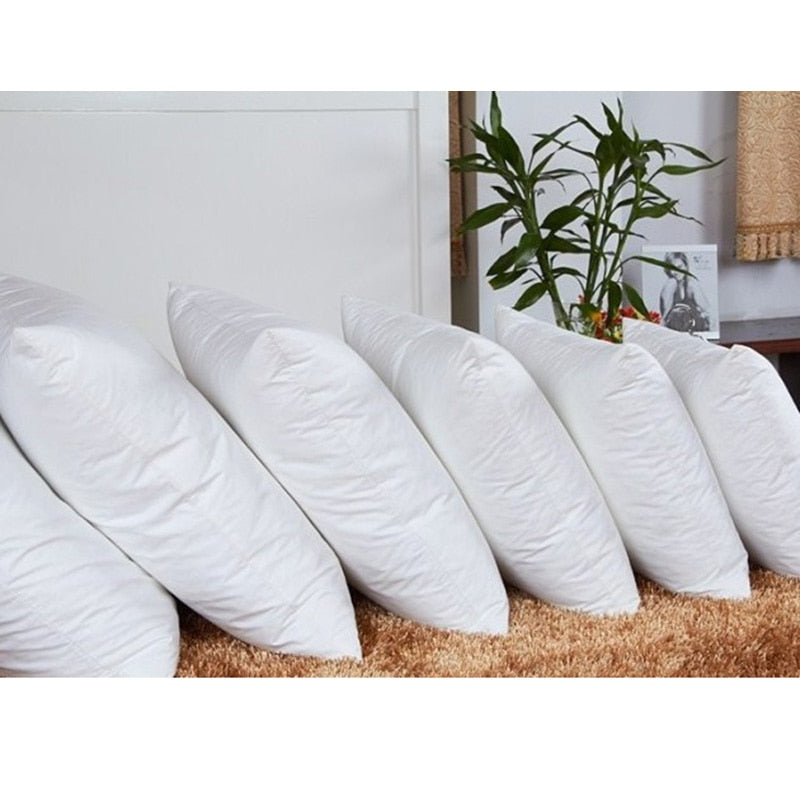 33White Head Pillow Filling for Sleeping Bed Sore Neck Pillow Square Cotton Pillow Filler Non-woven Bedding Core Inner Cushion